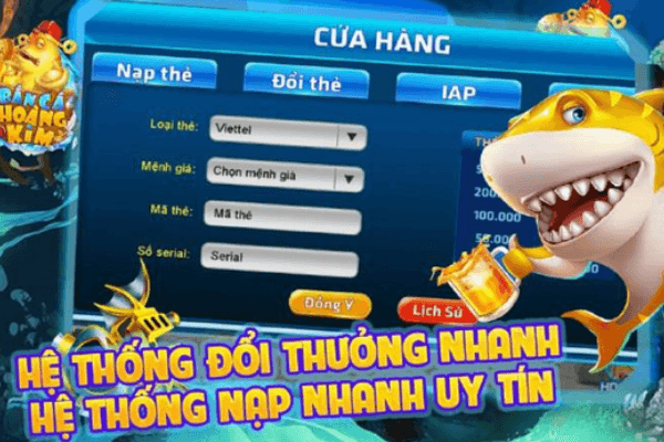 cach choi game ban ca hoang kim