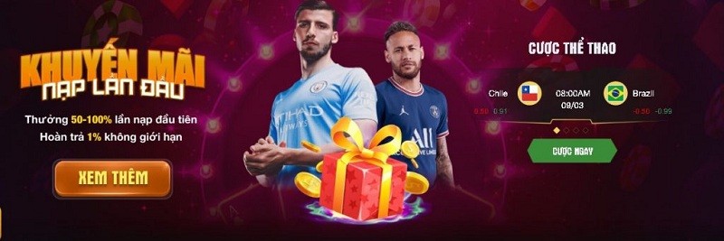 khuyến mãi nạp lần đầu 11bet